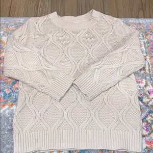 Old Navy Beige Sweater Size Small